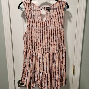 Torrid sleeveless babydoll top